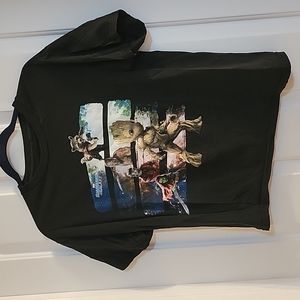 Guardians of the galaxy vol 2 black tee large